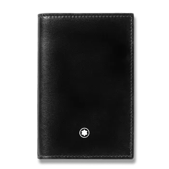 Obal na doklad Pouzdro na kreditní karty Montblanc Meisterstück 2 cc, černé