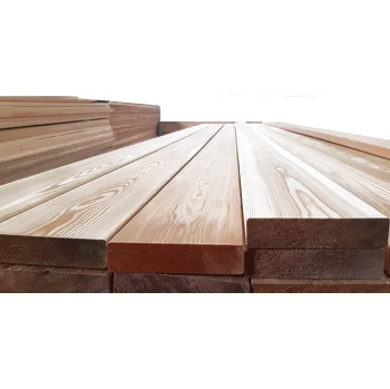 Terasové Prkno Hladké Sibiřský modřín 27x120x4000mm AB