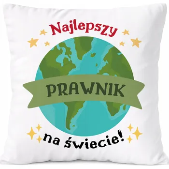 Polštář Dárek Polštář aktivisty s potiskem , bílý PoliDraw