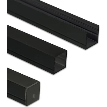 Průmyslové svítidlo MCLED Profil AL 15/15mm PY bez difuzoru 2m ML-761.417.74.2