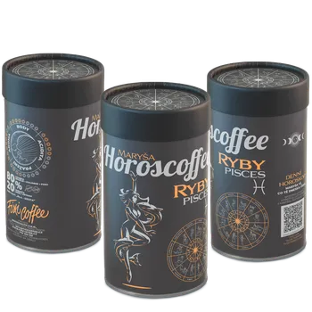 Káva Fixi Horoscoffee – Ryby – káva dle znamení horoskopu zrnková / papírová tuba / 250 g
