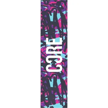 Příslušenství pro koloběžku Grip Tape pro freestyle koloběžku CORE Neon splat 57,2x14cm