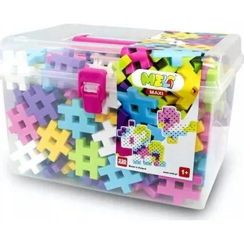 ostatní stavebnice Stavební Stavebnice Meli Maxi Pink krabice 50416