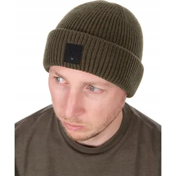 Čepice Zimní čepice Fox Khaki HD Beanie zelená vel. univerzální