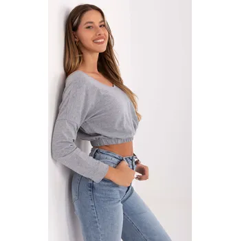 Dámská košile Halenka RV BZ 6721.65 šedá L/XL