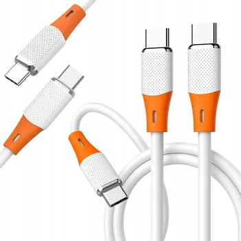 Datový kabel Kabel Somostel USB typ C - USB typ C 1 m bílý