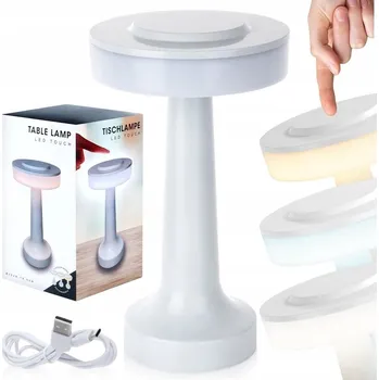 Lampička Stolní lampička dotyková LED lampa na stůl 3 úrovně jasu
