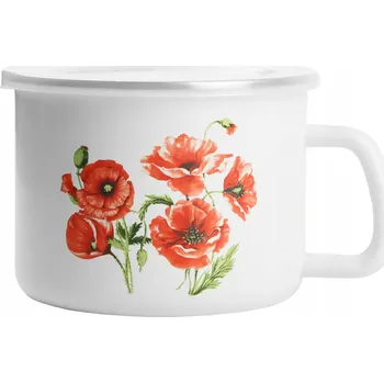 Hrnek Silesia Emalia MAKI kovový 1500 ml