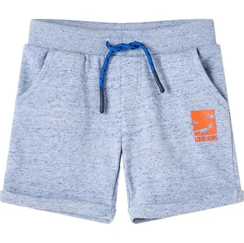 Chlapecké kraťasy vidaXL Dětské kraťasy se šňůrkou tmavě 116 [12196] Barva: Modrá