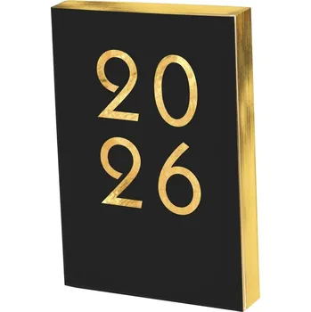 Kalendář Knižní kalendář 2026 A5 Antra černý