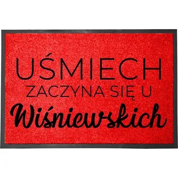 Rohožka Hotová gumová kokosová rohožka 40 x 60 cm