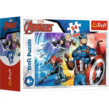 Puzzle Puzzle Trefl 54 dílků Puzzle 54 mini dílků Avengers 2 - Hrdinové TREFL