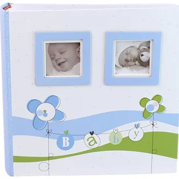 Fotoalbum Dětské fotoalbum 10x15/200 foto LUCKY BABY modré kph