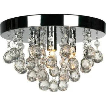 Svítidlo Visací stropní svítidlo - křišťálový lustr chrom