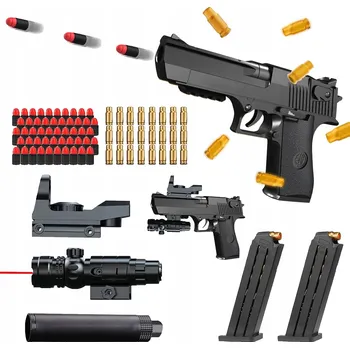 Dětská zbraň SUPER REALISTICKÁ DĚTSKÁ PISTOLET M1911 PRO NÁBOJE ZBRAŇ A PUŠKA