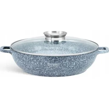 Hrnec Žulový HRNEC 2,5 l s poklicí, indukční PEKÁČ 24 cm EDENBERG 8047