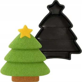 Vánoční dekorace Ruční LIS vánoční STROMEČEK forma na výrobu koupelových koulí DIY