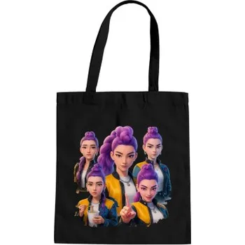 Žertovný předmět Tričkový.cz - Rumi - pro fanoušky Rumi Huntrix Kpop Demon Hunters - taška s potiskem