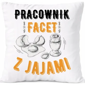 Polštář Polštář pro developera jako Dárek s s potiskem a fotografií Bílá PoliDraw