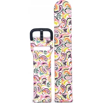 Řemínek na hodinky Pásek e-pasek univerzální 20 mm vícebarevný