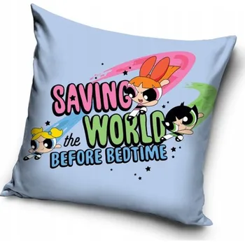 Povlak na dekorativní polštářek Povlak Carbotex polštáře Raketové holky 40 x 40 cm