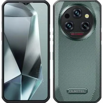 Mobilní telefon Oukitel WP35 8/256 11000mAh DS. zelený smartphone