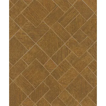 Tapeta Vliesová tapeta na zeď, hnědo-zlatá, geometrický vzor, 35513, Ritus, Marburg
