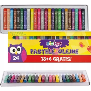 Pastelka Olejové Pastelky Pastelky Strigo barev