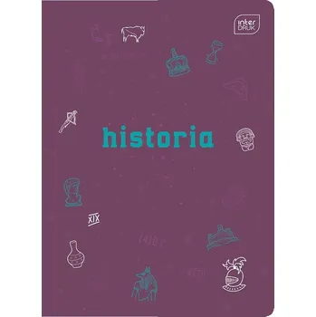 Sešit Tematický sešit A5 Dějepis, 60 listů, # čtvereček (čtverečkovaný), 70g, hybridní, Interdruk