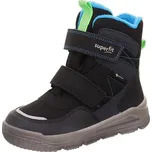 SUPERFIT chlapecká zimní obuv MARS 1-009072-0000-1 černá/tyrkysová GORETEX 30