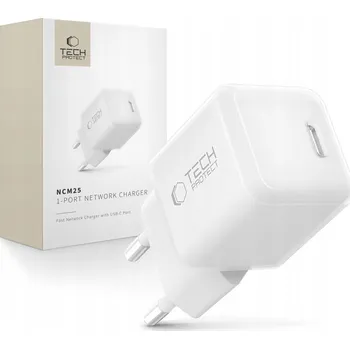 RYCHLÁ SÍŤOVÁ NABÍJEČKA 1-PORT USB-C TYPE-C PD-25W