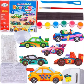 kreativní sada Kreativní Sada Magnetky DIY Vyrob si Sám AUTA