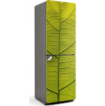 Fototapeta Samolepicí Fólie na Dveře Lednice do Kuchyně Motiv Listů Rostlin