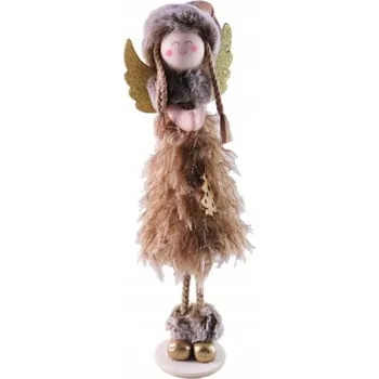 Vánoční dekorace Andílek Anděl Sněhová Vločka panenka vánoční ozdoba