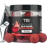 Boosterované boilie TB Baits Squid Strawberry 120g 20mm