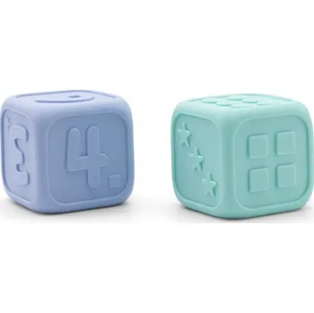 Hračka pro nejmenší Senzorické vzdělávací kostky Jellystone DSBSM 2 kusy