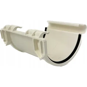 okap Spojka okapového svodu 110 mm GALECO PVC Bílá RAL 9010