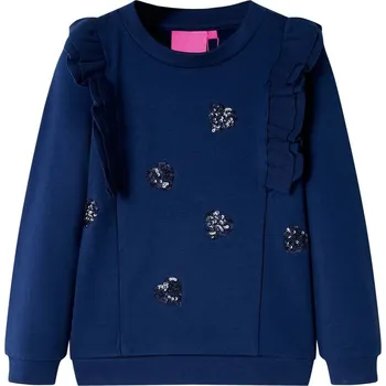 Chlapecká mikina vidaXL Dětská mikina 116 [13736] Barva: Námořnická modř