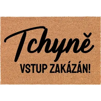 Rohožka Kokosová rohožka vstupní dekorativní Veselý Dárek Vstup pro tchyni
