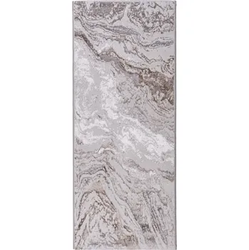 ubrus Běhoun Creation mramor šedý 67x160cm