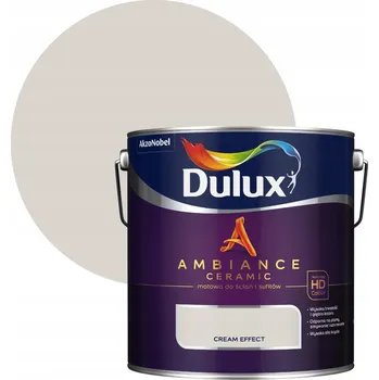 barva na zeď Dulux Keramická Barva na stěny 2,5 l Krémový efekt Matná