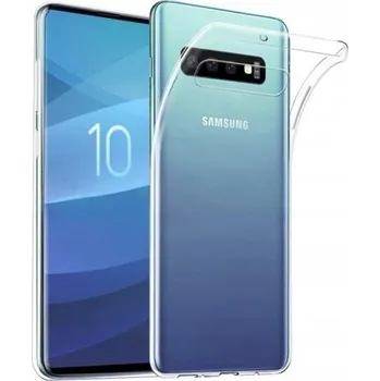 Silikonový kryt pro Samsung Galaxy S10 - Průhledný