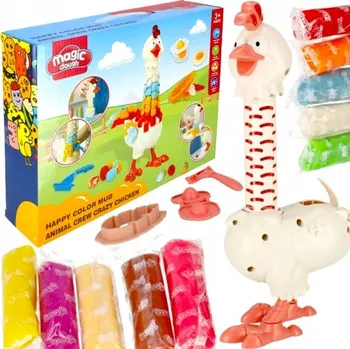 Modelovací hmota Modelovací hmota modelína sada Vánoční kuře s odšťavňovačem 69716