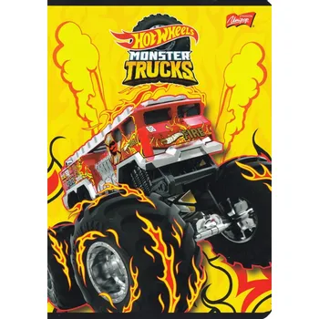 Sešit Sešit A5 s mřížkou Hot Wheels St. Majewski, 16 listů