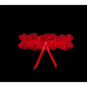 Podvazek PW-03 červená - Julimex Barva: červená, Velikost: uni