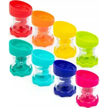Hračka pro nejmenší Kelímky do koupele Sassy 8 kusů