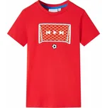 vidaXL Dětské tričko světle 128 [12432] Barva: Červená