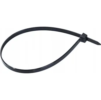 Organizace kabelů STAHOVACÍ PÁSKY 3,5x300 černé stahovací pásky 100 kusů
