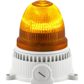 Poplachová siréna SIRENA Maják OVOLUX 90-240VAC LED PG9 oranžová SIR-38812