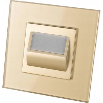 Nástěnné svítidlo LED Podlahová/Schodišťová/Nástěnná Lampa Zlatá Sada s Rámem MIUUN